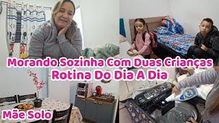 ROTINA DA MANHÃ COM AS CRIANÇAS E A CASA  TROQUEI AS ROUPAS DE CAMA  LIMPEZA  ELISANGELA MENEZES