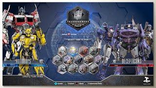 Autobots vs Decepticons @Cybertron with Healthbars