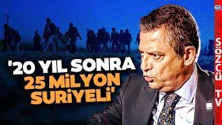 Suriyelilerle İlgili Ağızları Açık Bırakan Oran Özgür Özel Büyük Risk Diyerek Açıkladı