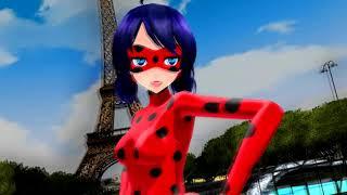 MMD Miraculous -Ladybug vs antibug