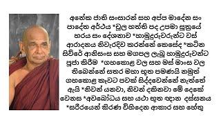 අනේක ජාති සංසාරන් සහ අප්ප මාදේන සං පාදේත අර්ථය *චූල හත්ති පද උපමා සූත්‍රයේ  හරය සං දේශනාව