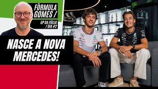 NASCE A NOVA MERCEDES F-GOMES GP DA ITÁLIA DIA #2