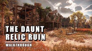 The Daunt Relic Ruin  Horizon Forbidden West Relic Ruin Walkthrough