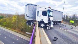 AMAZING Dangerous Heavy Truck & Car Driving Fails  Idiots in Truck  Best Stuck Truck Rescue Skills