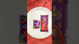 Milano Chocolate Cookies and Gems Chocolate Designer Popsicle  #shorts #youtubeshorts