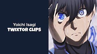 EP 10 Isagi Yoichi 4k Twixtor Clips For Editing Blue Lock