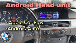 BMW E90E91 Apple Car Play - Xtrons Android head unit Installation