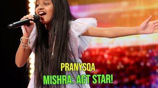 Meet Pranysqa Mishra 9-Year-Old AGT Star wows with Tina Turner Debut