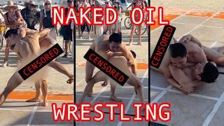 FULL VIDEO How We Ended Up Naked Oil Wrestling at Burning Man