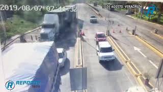 aparatoso accidente