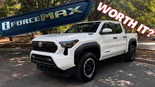 2024 TACOMA iForce MAX REVIEW. Why this hybrid isnt made for gas mileage.