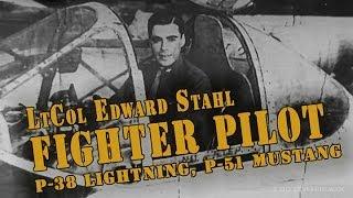 LtCol ED STAHL P-38 P-51 P-61 B-47 C-141 Pilot