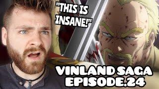 WHAT THE F*** IS THIS?  VINLAND SAGA - EPISODE 24  New Anime Fan  REACTION