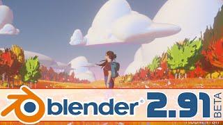 Blender 2.91 Beta -- 4 AMAZING New Features Showcased