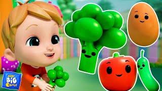 Vegetables Song Eat Healthy Food and Nursery Rhyme for Kids