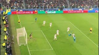 CRISTIANO RONALDO’S BICYCLE KICK GOAL VS JUVENTUS REACTION FROM THE STANDS