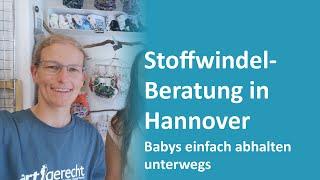 Babys richtig und nachhaltig wickeln in Hannover - Babys einfach abhalten unterwegs