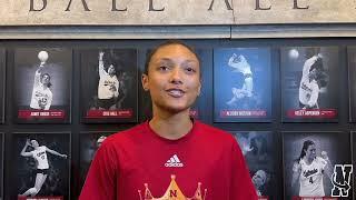 Nebraska Volleyball Kenzie Knuckles talks playing in the Boilermakers home venue