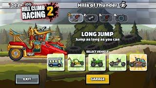 Hill Climb Racing 2 - The HILLS OF THUNDER Team Event Gameplay