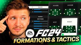 BEST FORMATIONS & TACTICS IN EAFC 24 - Complete META Guide