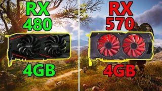 RX 480 vs RX 570 - 10 Games tested on 1080P