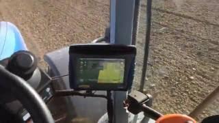 Drilling Winter Wheat with NewHolland T7.235 EZ-Steer FM-750 Rangepoint RTX  - Sep 2016