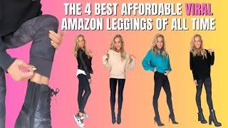 4 BEST-SELLING VIRAL AFFORDABLE Amazon Leggings for Fall & Winter