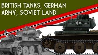 British tanks German Army Soviet Land  Kreuzer Panzerkampfwagen Mark IV 744e