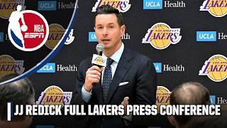 JJ Redick introduced as Los Angeles Lakers head coach FULL PRESS CONFERENCE  NBA on ESPN