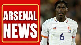 NOW MISSES Everton TRAINING FOR Arsenal FC to FINISH SIGNING Amadou Onana Arsenal TRANSFER DONE
