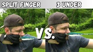 3 Under vs. Split Finger. Traditional Archery Tips and Tricks to Make You a Better Shot.