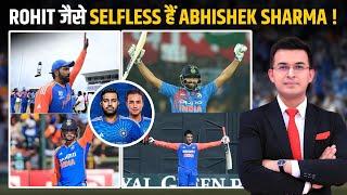 IND vs ZIM  Rohit Sharma जैसे Selfless Player हैं Abhishek Sharma