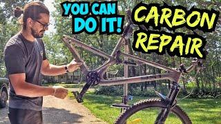 Cracked Carbon Frame? DIY Repair kits are easy