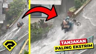 TANJAKAN PALING BERBAHAYA SEINDONESIA BERASA ARUNG JERAM HANYA YANG BERNYALI YANG BERANI LEWAT