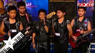 TALENTO FROM THAILAND These Talented KIDS ROCK Asias Got Talent