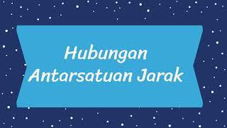 Hubungan Antarsatuan Jarak