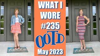 What I Wore #235  OOTD & What I Kept From Boxes  May 2023