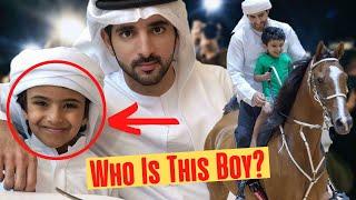 This Boy Spends A Lot Of Time With Crown Prince Of Dubai Hamdan. But Who Is He?