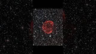 SNR 0519 A Remains of A Star Gone Supernova #shorts