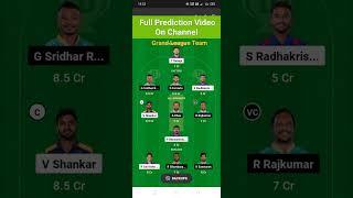 ITT Vs BT Dream11 Grand League Team Prediction  #shorts #dream11 #tnpl2023 #tnpl #viral #short