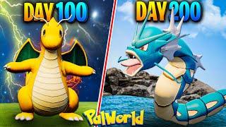 I Survived Palworld Pokemon Series For 200 Days  New Pokemon Game 2024