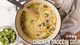 Chicken Gnocchi Soup - better than Olive Garden  The Recipe Rebel