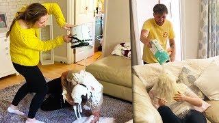 CRAZIEST BROTHER VS SISTER PRANK WAR ON THE INTERNET