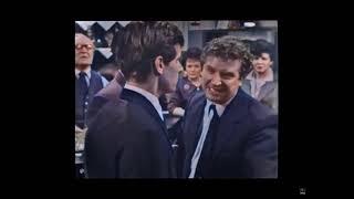 Coronation Street - Len Fairclough Vs. Ken Barlow 12th February 1962 Coloured