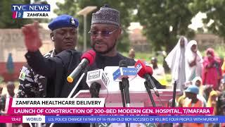 Governor Dauda Lawal Flags-Off Construction Of 200-Bed Modern General Hospital