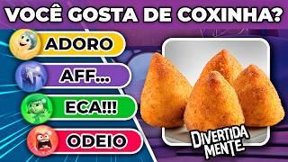  DIVERTIDA MENTE  AVALIE A COMIDA COM AS EMOÇÕES  Parte 2  #macaquiz  #quiz #avalieoprato