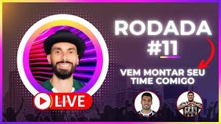 LIVE #11 RODADA  CARTOLA FC 2023  SUAREZ PRA MITAR