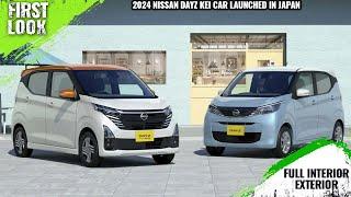 2024 Nissan Dayz Kei Car Launched In Japan With 660cc Engine - First Look - Full Interior Exterior