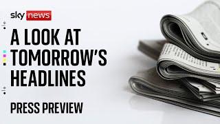  Sky News Press Preview  Wednesday 4 September