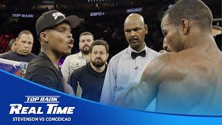 The Interesting Post-Fight Conversation Between Shakur Stevenson and Conceicao  REAL TIME EPILOGUE